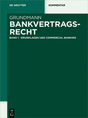 cover image of Grundlagen und Commercial Banking